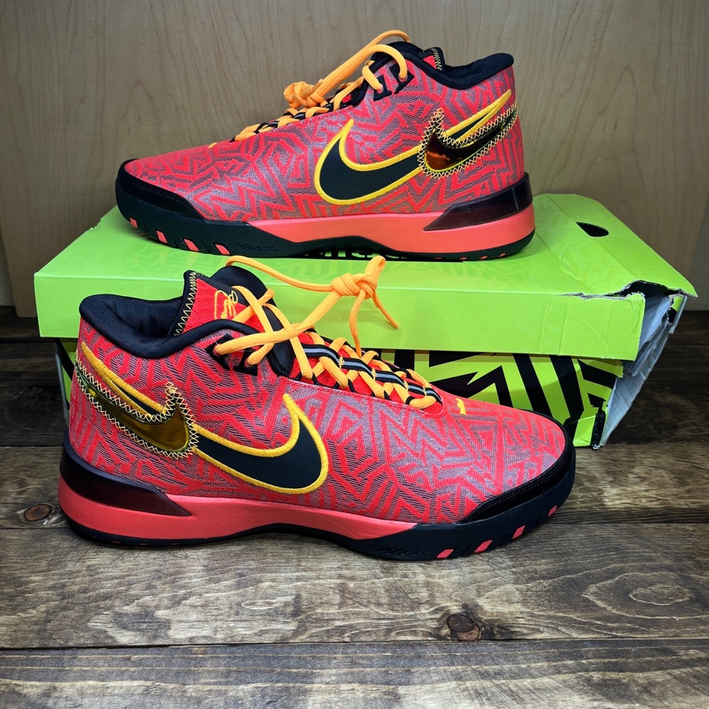 Nike LeBron NXXT Gen AMPD Genisus Bright Crimson HF0712-600 Mens 11 Basketball